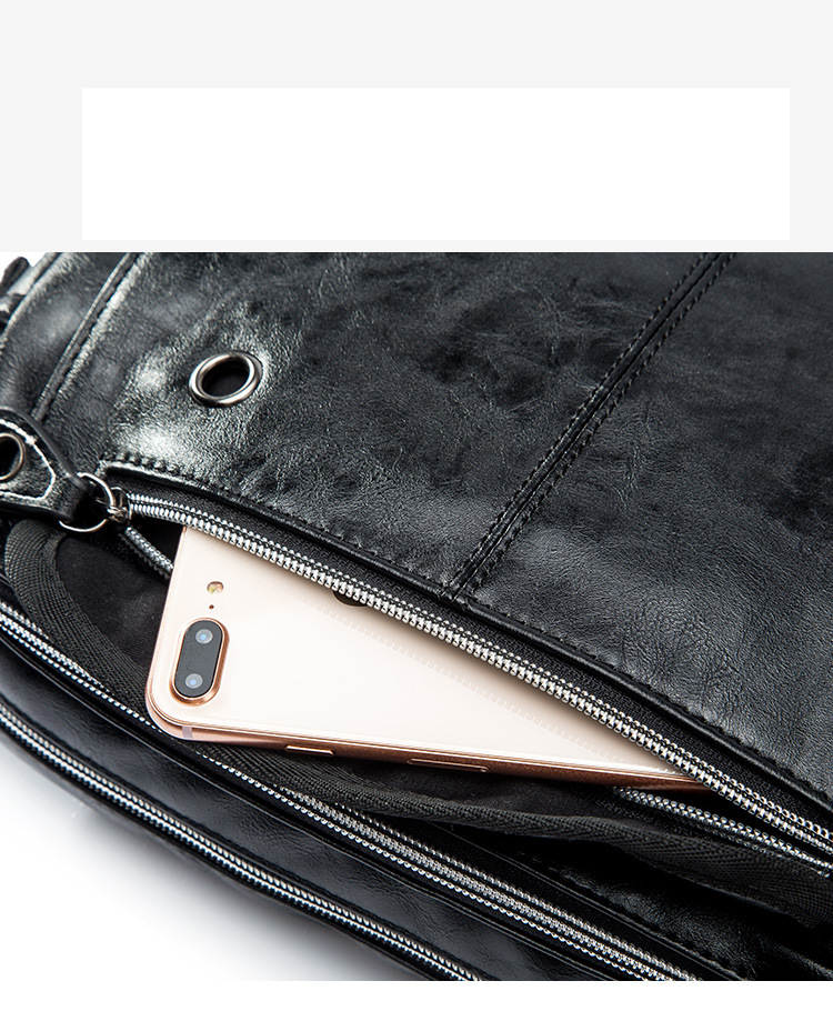 Férfi válltáska, alkalmi divatos táska, átlós válltáska, vízálló, nagy kapacitású_voghion.com