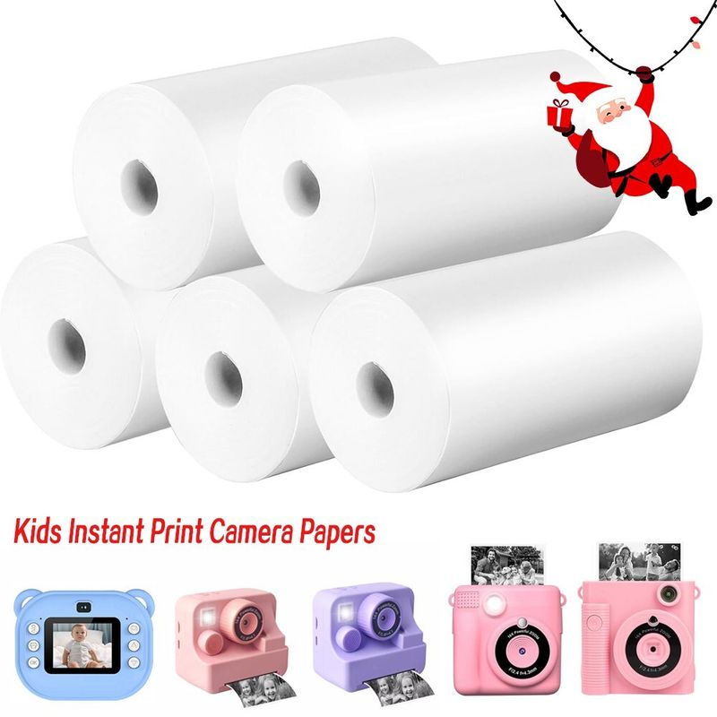 Instant Camera For Kids Inkless Thermal Printing Paper 2.2X0.98 Inch(57 X 25mm)_voghion.com