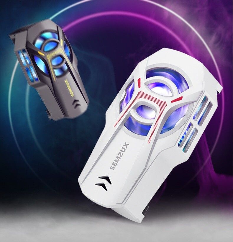 Mobile Phone Cooler Radiator For IPhone Android Game Phone Cooling Fan Universal_voghion.com