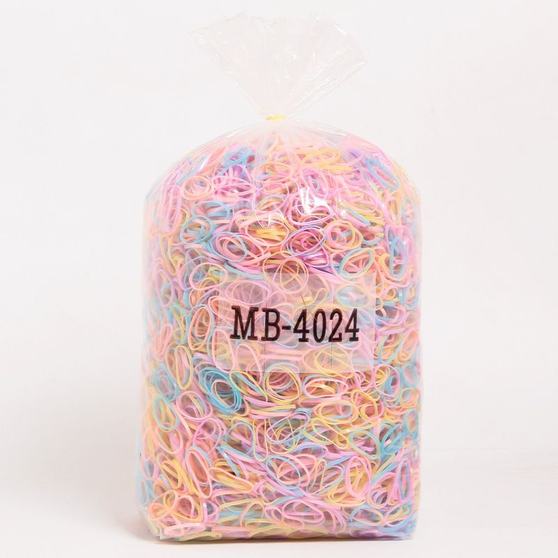 1000/2000 pz Neonate Elastici Usa E Getta Scrunchie Confezione Piccola Fascia Elastica Corda Fascia Accessori Per Capelli Delle Donne_voghion.com