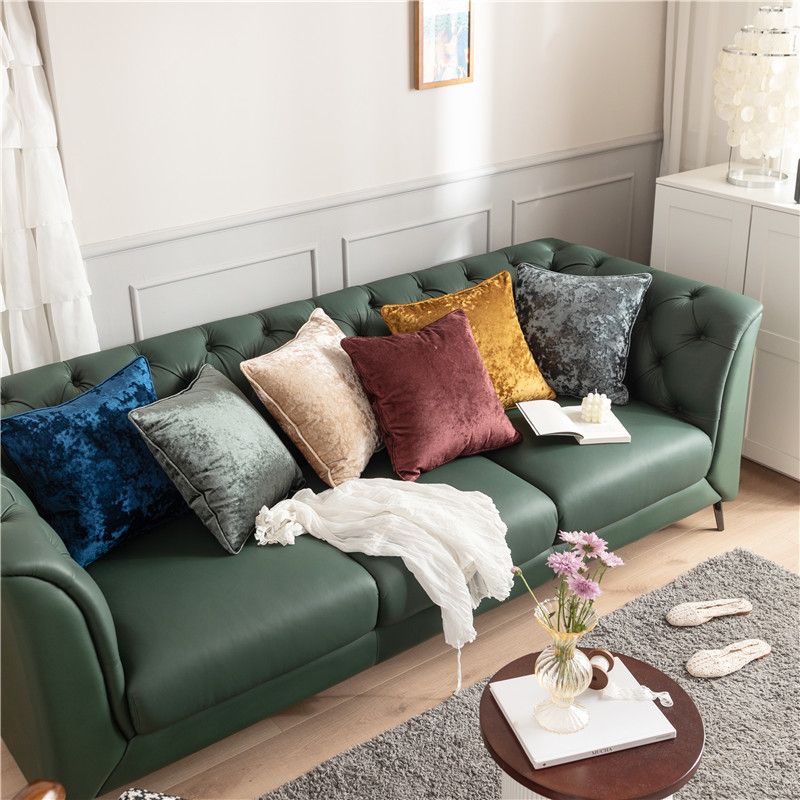 Neuer modischer, gestrickter, garngefärbter Hahnentrittmuster-Plaid-Quasten-Modell-Sofakissen-Kissenbezug im nordischen Stil_voghion.com