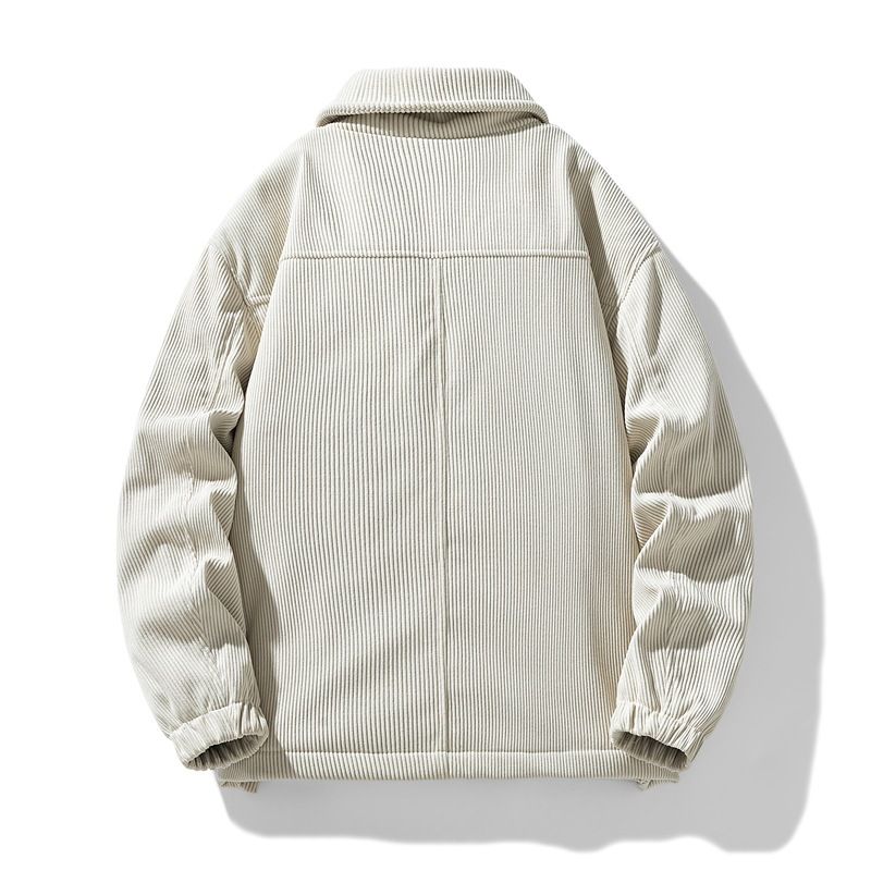 Giacca da uomo alla moda invernale 2025 con colletto ribaltabile e bottoni, modello Cool Ya_voghion.com