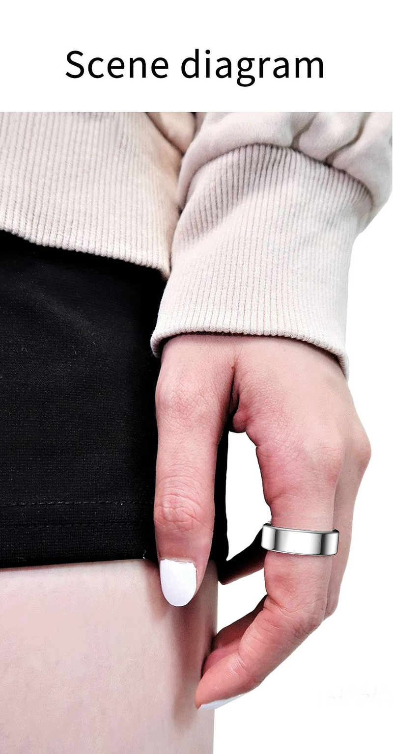 R99 Smart Ring: Advanced Health & Fitness Tracker With Long Battery Life, IP68 Waterproof Design - Ultimate Wearable Tech For Active Lifestyles_voghion.com