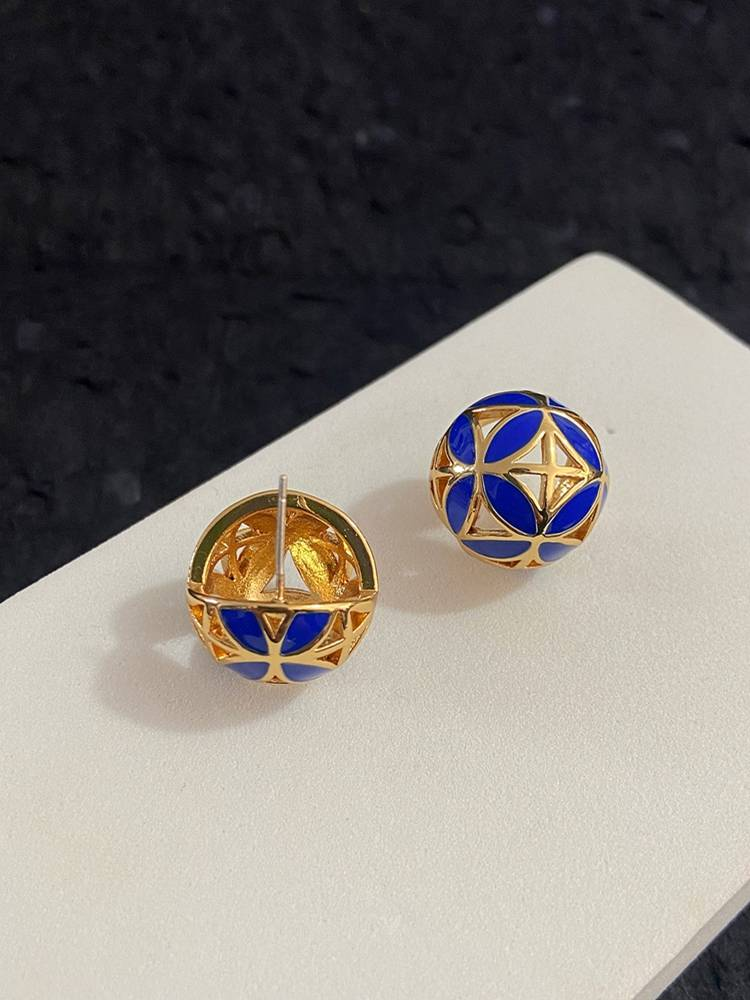 Orecchini in smalto colorato con fiori traforati, stile fashion, adatti per accessori da festa, vacanze e tutti i giorni per le donne._voghion.com