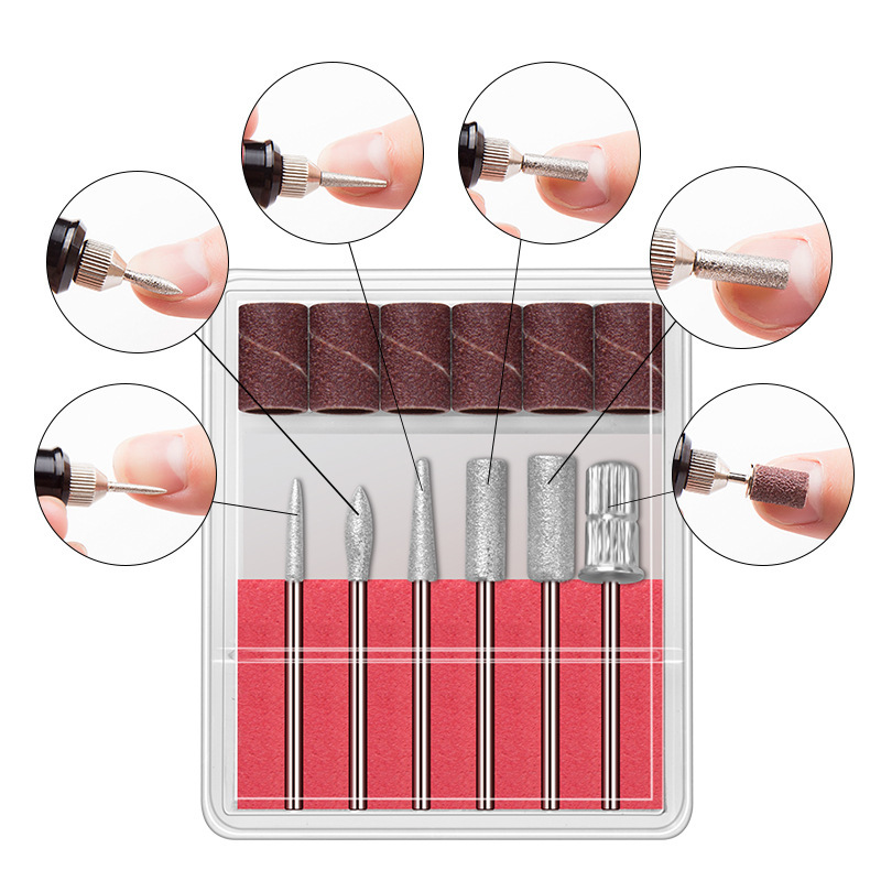 Enlèvement électrique portatif de peau morte d'ongle, machine, machine de vernis à ongles d'essai de stylo_voghion.com