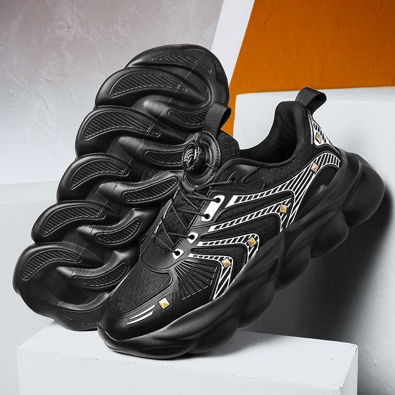 Scarpe casual alla moda leggere e versatili Forrest Gump, da uomo, autunno/inverno 2025, di qualità imbattibile, con suola spessa in pelle._voghion.com