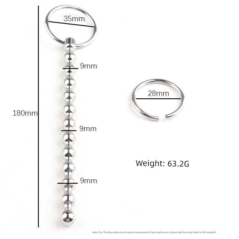 9mm Metall Pferd Auge Expansion Gerät Edelstahl Pull Perlen Männer Harnröhren Stecker Stange Entwicklung Masturbation S_voghion.com