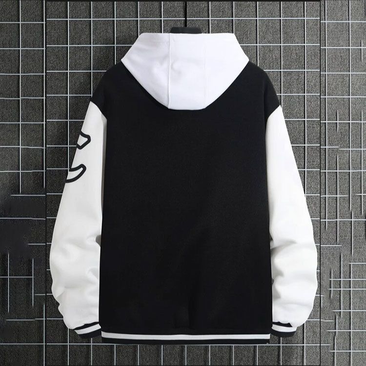 Men's Clothing Spring and Autumn fashion brand American high street Pu Shuai Youth Men's Baseball jacket men's loose casual jacket men_voghion.com