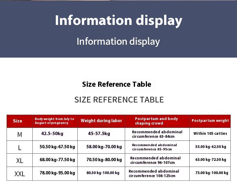 Cintura addominale post-parto per donna, confezione da 4, traspirante, set per parto vaginale, taglio cesareo, cintura addominale in plastica_voghion.com
