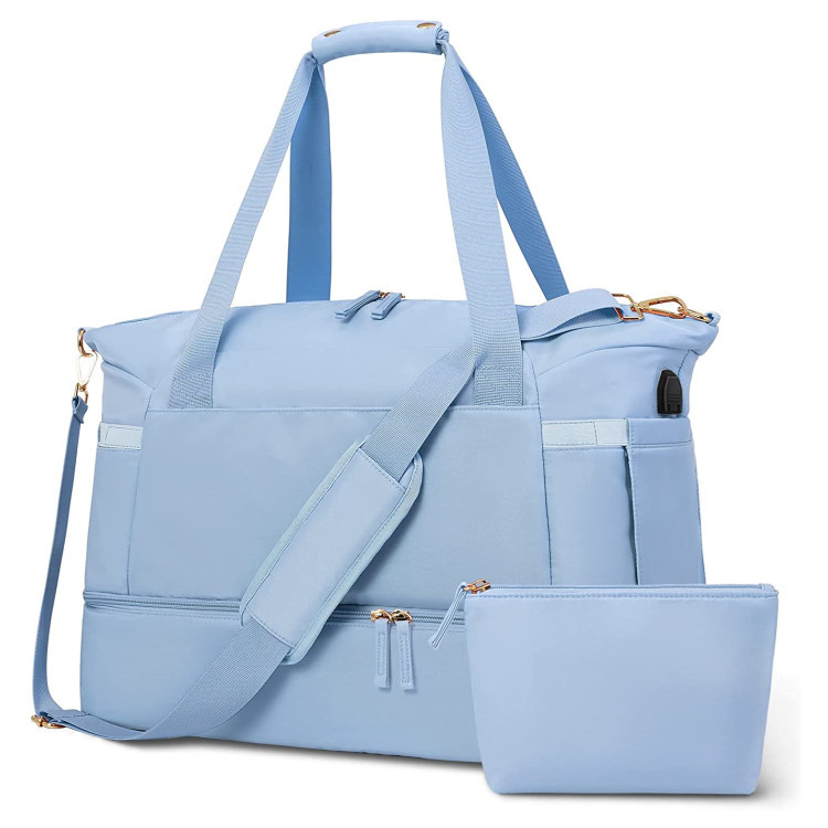 Nuova borsa per bagagli fitness impermeabile/traspirante/separazione bagnata e asciutta/borsa sportiva multifunzionale di grande capacità_voghion.com