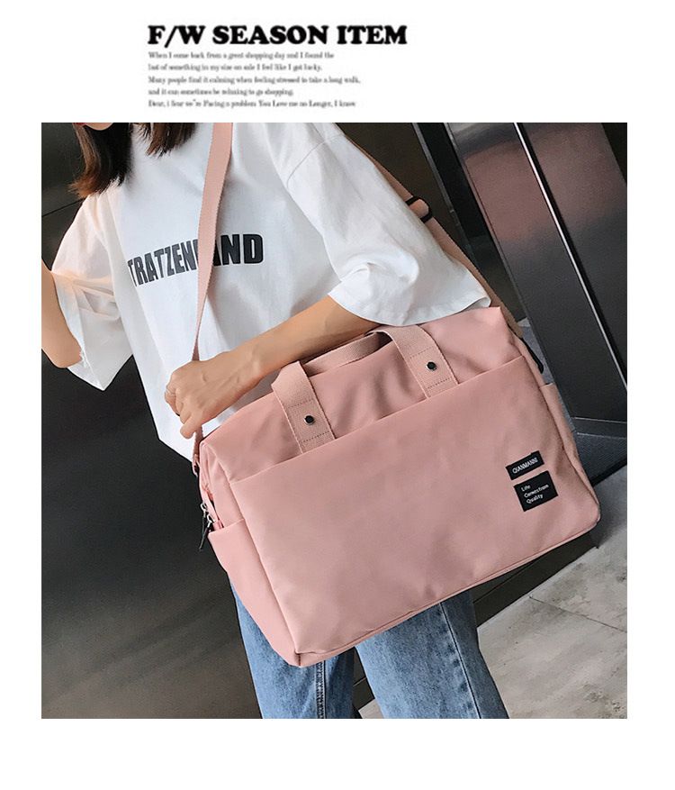 Fitnesstaske, rejsetaske til kvinder, let og kompakt håndbagagetaske, Offroad-rejsetaske med stor kapacitet, Sports yogataske_voghion.com