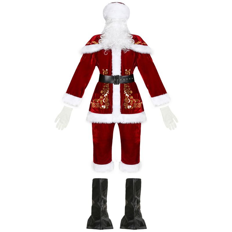 Novelty & Special Use M XXXXL Plus Size Men's Christmas Clothing Men's Santa Claus Clothing Printed Christmas Clothing Set_voghion.com