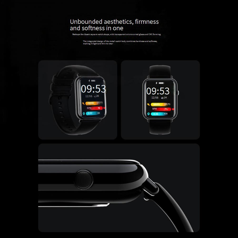 Smartwatches S9 Smart Watch Bluetooth Anruf Herzfrequenz Herren Blutdrucküberwachung Gesundheit Sportuhr_voghion.com