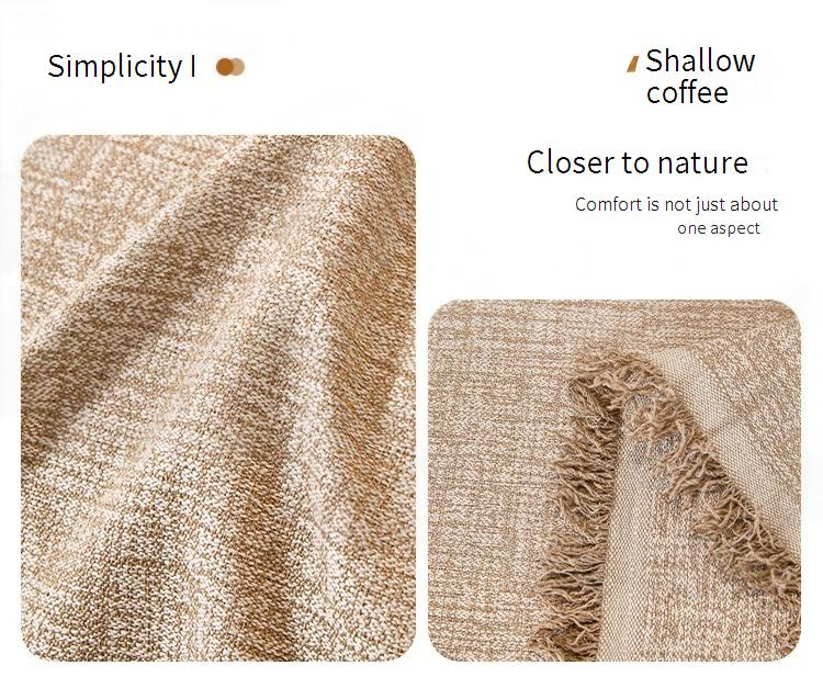 Linen-Look Sofa Cover - Minimalist Modern Couch Protector (Cat-Proof Washable Soft & Breathable Universal Fit)_voghion.com