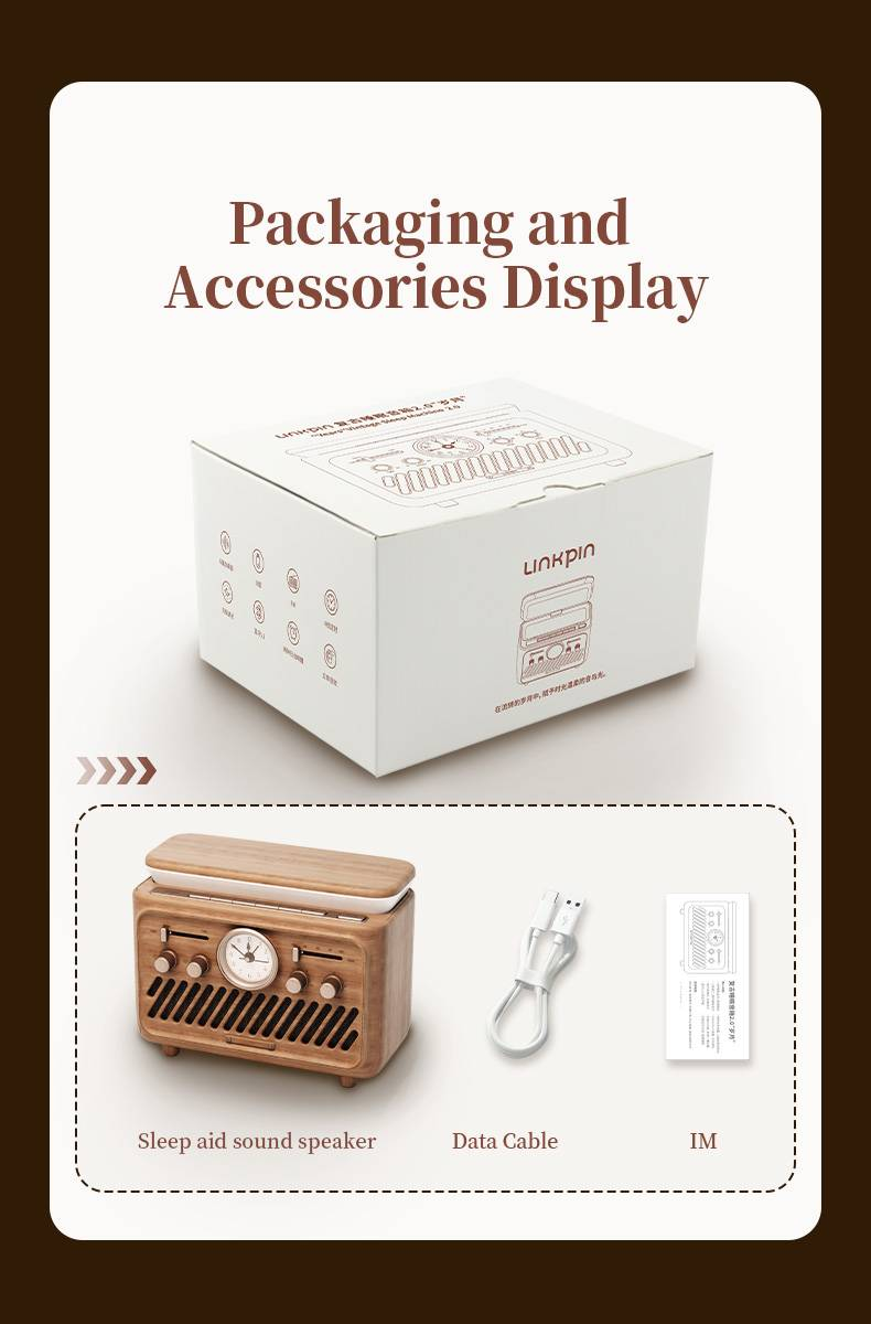 Linkpin Sleep Aid Sound Speaker 2.0_voghion.com