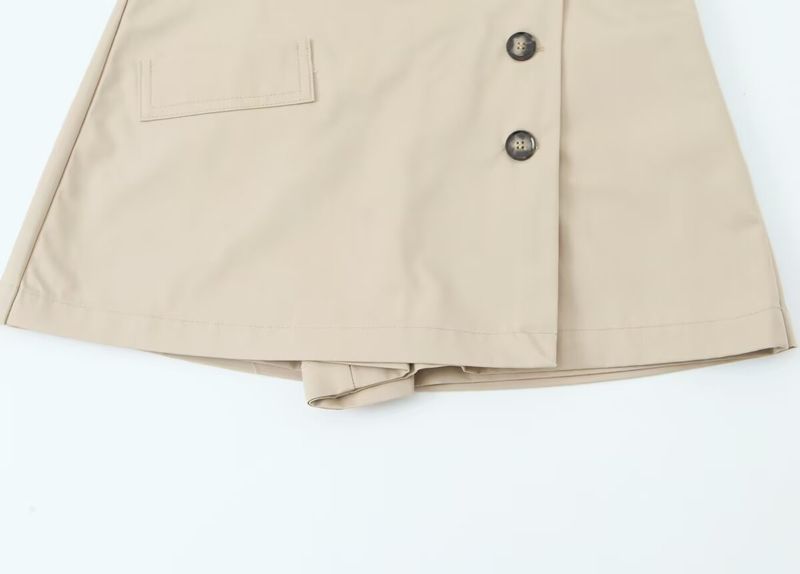 Fashion Suit For Women American Style Hot Girl Casual Turn-Down Collar Sleeveless Vest Jacket Bodycon Half Short Skirt_voghion.com