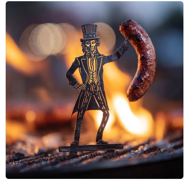 Kreative Grillwerkzeuge in Wurstform, Heimvideo-Ornamente, Barbecue-BBQ_voghion.com