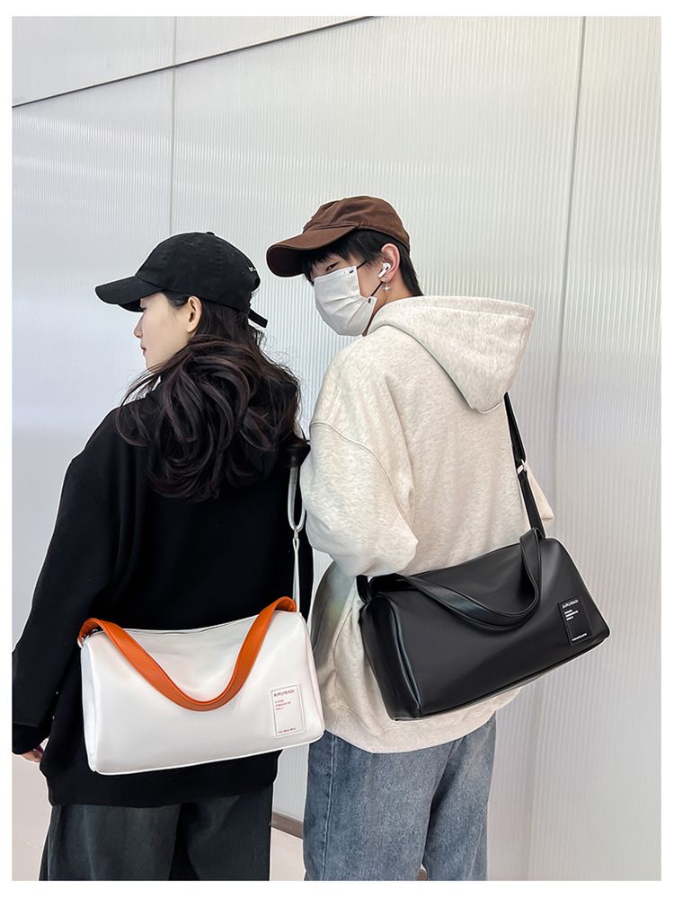 Borsa tote alla moda, borsa a tracolla sportiva, borsa a tracolla da viaggio di grande capacità_voghion.com