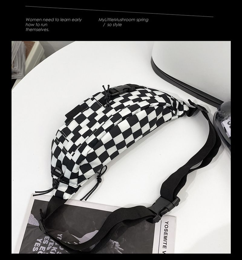 Sport Multifunktionale Outdoor Running Hüfttasche Freizeit Herren Verschleißfeste Brust Trendy Mobile Umhängetasche_voghion.com