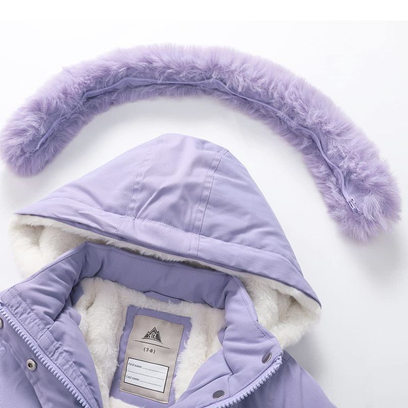 Giacca in cotone per bambine 2025 Nuovo ed elegante abbigliamento invernale per bambini Cappotto a tre strati di media lunghezza per bambine Caldo invernale per bambini_voghion.com
