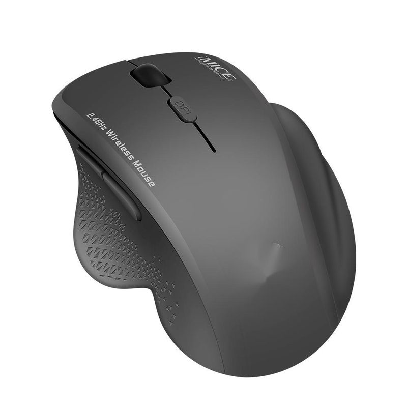 Wireless Mouse With 2.4G USB - 6 Keys, Low Power Consumption For Business, Office & Gaming_voghion.com