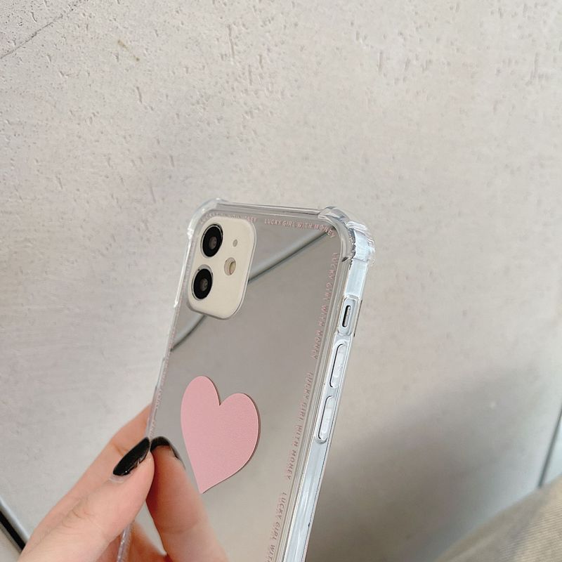 Love For Iphone 15pro Phone IPhone 16 Huawei P40 Mirror Protective Case, Xiaomi 14_voghion.com