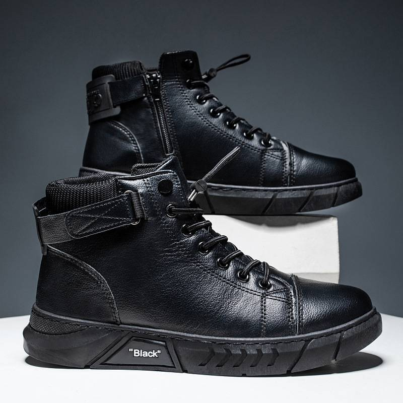 Herbst und Winter Neue Arbeitsstiefel Herren Outdoor Sportstiefel Freizeitschuhe Arbeitsstiefel_voghion.com