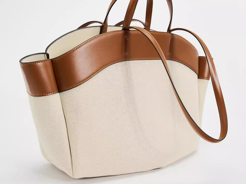 Women's Bags New Women's Bag Trend Large Capacity Canvas Tote Bag Fashion Shopping Bag Original One Piece Dropshipping_voghion.com