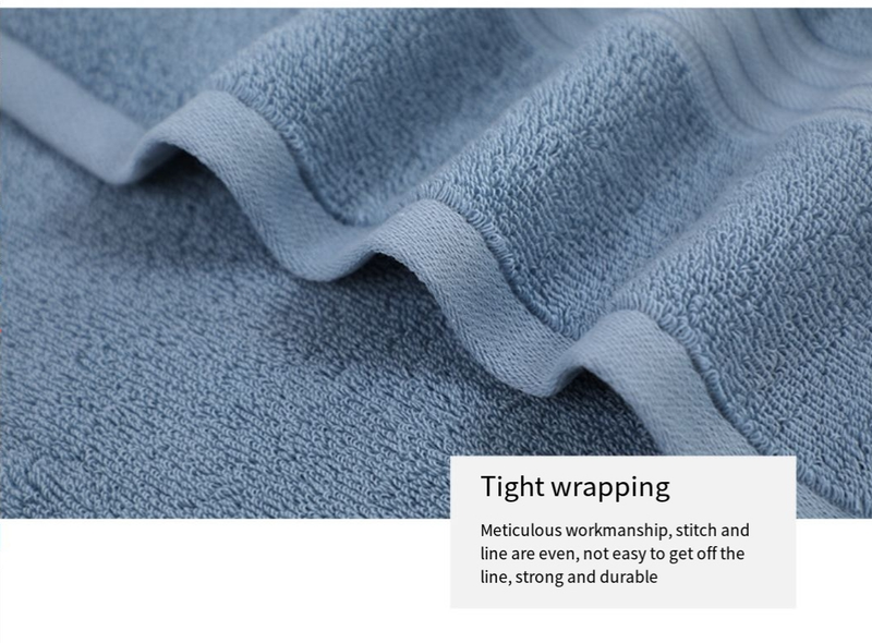 Toalla de baño de satén de algodón para el hogar, baño diario, para adultos, suave, absorbente de agua, algodón completo_voghion.com