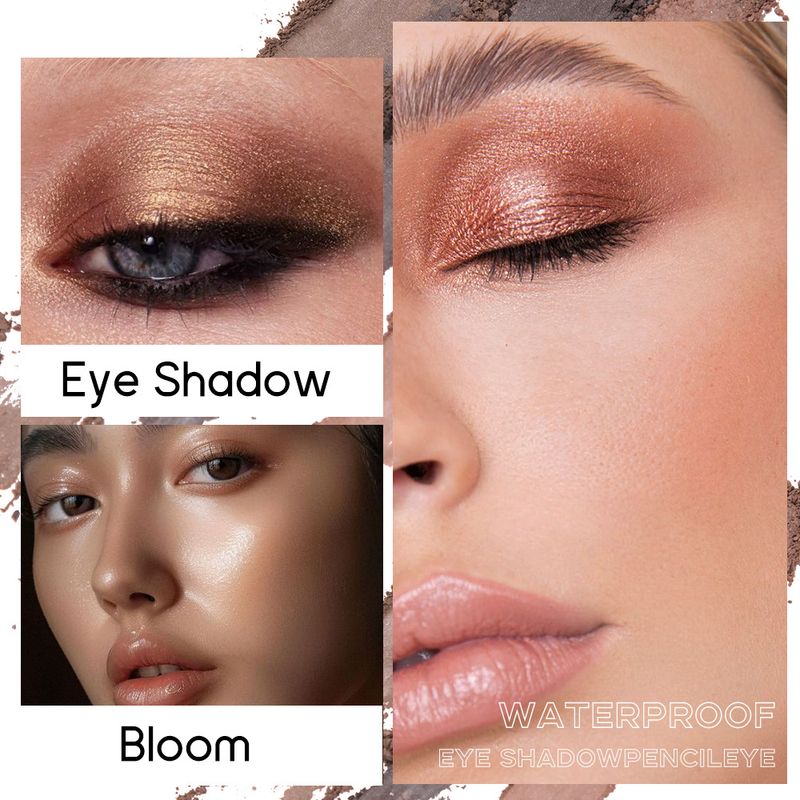 Eye Shadow Clubday Double Headed Pearlescent Eye Shadow Stick Long Lasting Waterproof Lazy Eye Makeup Brightening Highlight Eye Shadow Pen_voghion.com