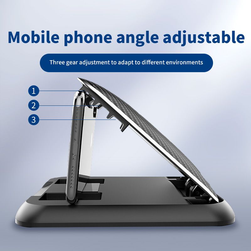 Car Mounted Mobile Phone Holder, Dashboard, Central Control, Intelligent Car Navigation, Silicone Adsorption, Anti Slip_voghion.com
