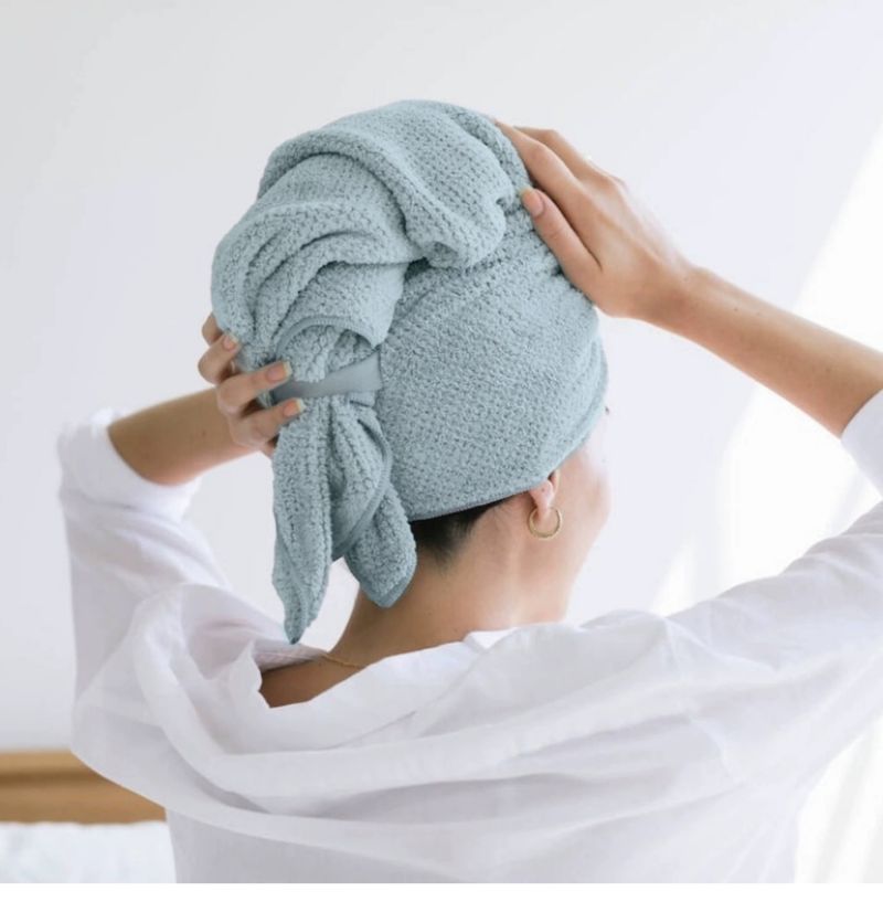Kuru Saç Başlığı Kadın Genişletilmiş Türban Banyo Havlusu Ca Emici Havlu Kuru Saç Havlusu_voghion.com