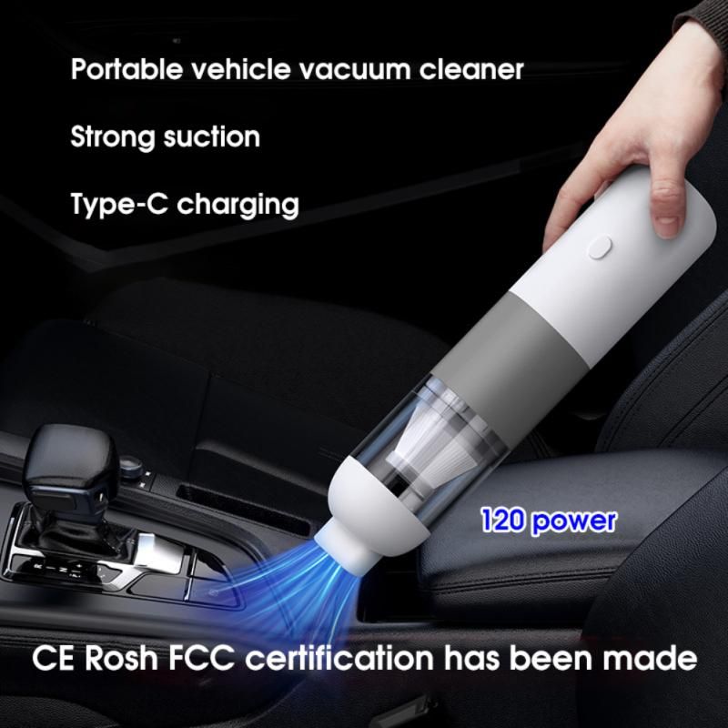 20000pa Autostofzuiger 120W Draadloze Handheld Stofzuiger Voor Auto Thuis Desktop Reiniging Huishoudelijke Apparaten Auto Accessoires_voghion.com