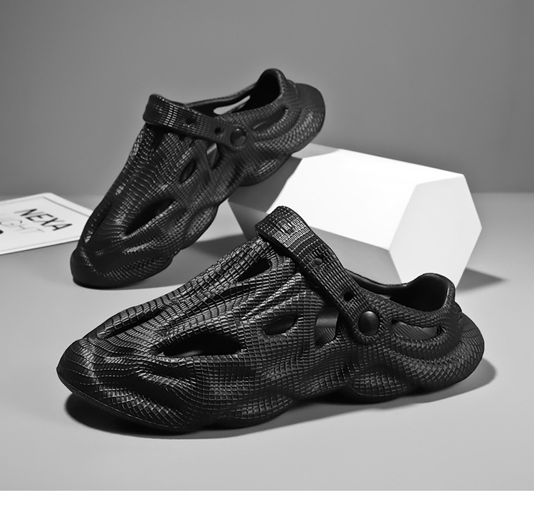 Sommer-Clogs für Herren – weich gepolsterte, wasserdichte Sandalen für Strand und Spaziergänge im Freien_voghion.com