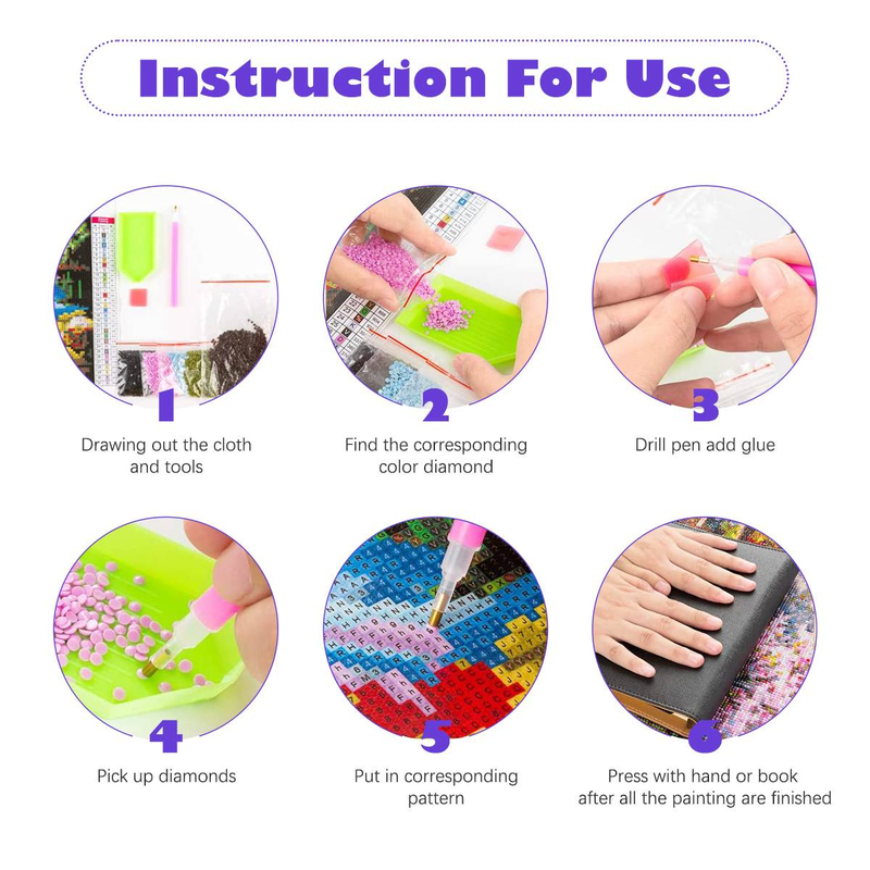 DIY Diamond Painting, 30 * 40CM (gratis hoogwaardig verguld fotolijstje)_voghion.com