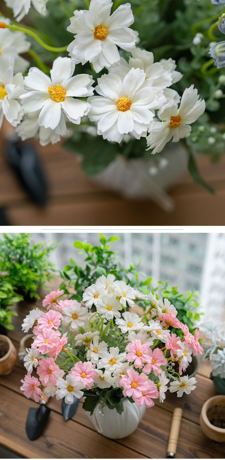 Festartikler Kunstige Blomster Hjemmedekoration Bryllup Håndholdt Blomstervæg Plante Væg Kunstig Blomst_voghion.com