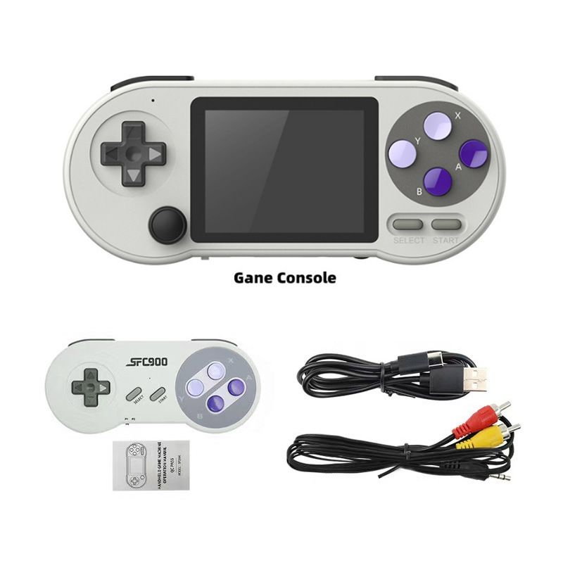 Nowa konsola do gier SF2000 klasyczna GBA arcade przenośna podwójna mini konsola ręczna_voghion.com