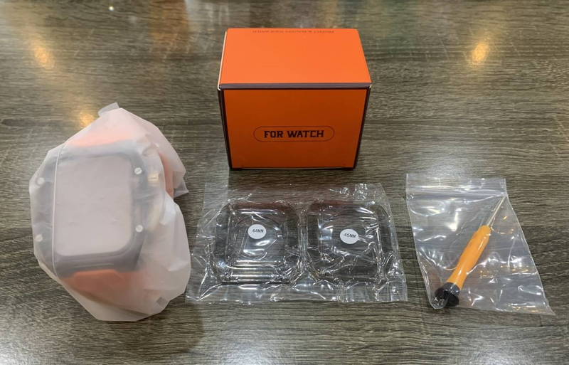 Pro Apple Watch 789 Generation Rambo Modified Richard Wind průhledný řemínek Apple Strap_voghion.com