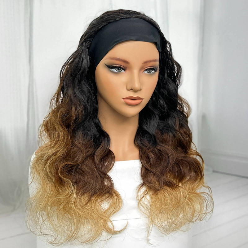 Cappuccio per capelli umani in seta di ghiaccio Colore dei capelli umani al 100% abbinato ai capelli ricci del corpo Cappuccio per capelli umani di alta qualità adatto per l'uso quotidiano_voghion.com