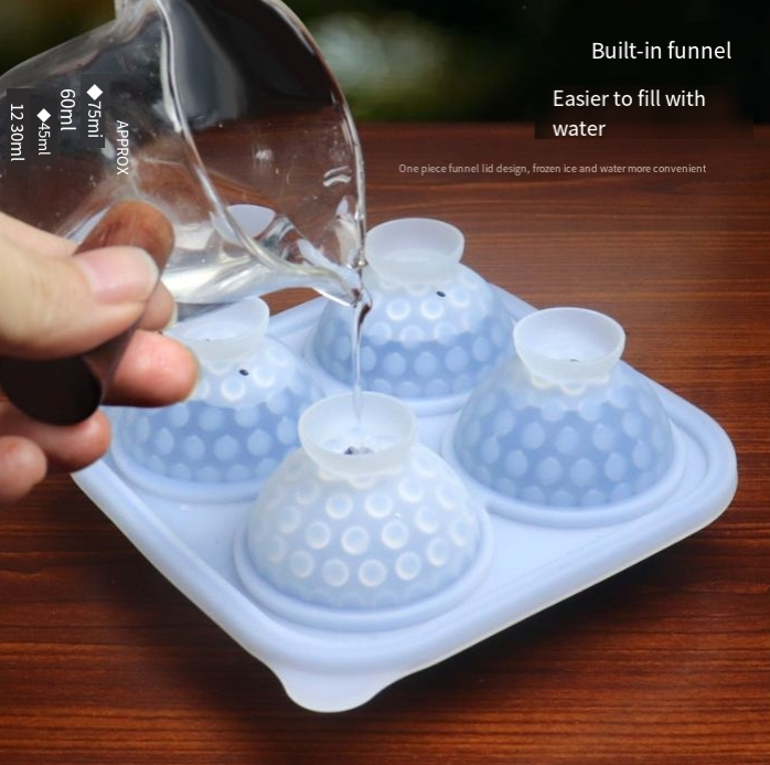 Silicone Ice Tray Golf Ice Hockey 4 With Baseball Ice Maker Star Wars Ice Cube Mold_voghion.com
