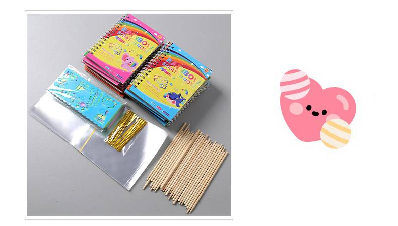 Kit di scratch art per bambini - Confezione da 24 fogli di carta da disegno fai da te con effetto arcobaleno, lavoretti creativi per bambini, regalo di attività divertente ed educativa_voghion.com