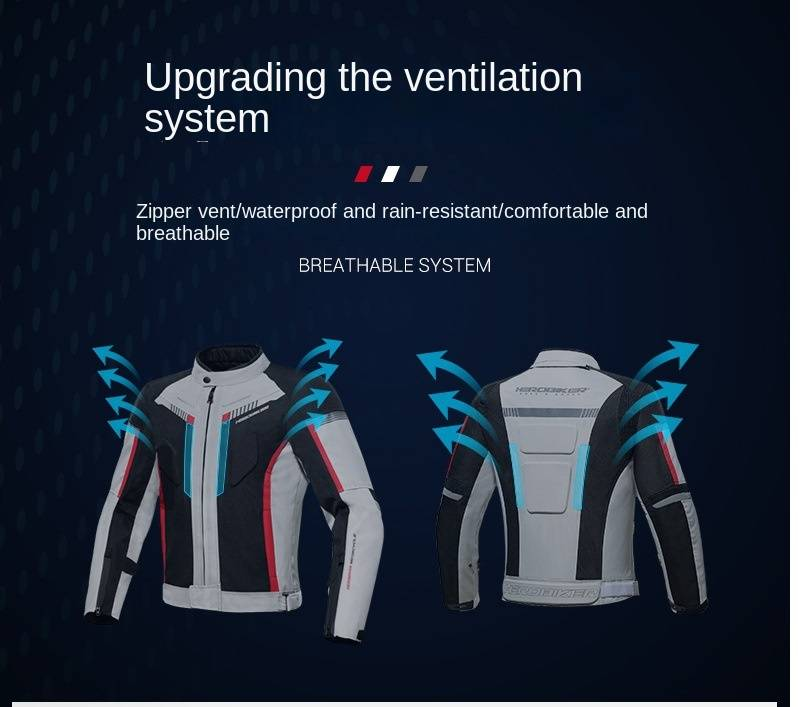NOKO-Motorcycle Jerseys, Summer High-elastic, Breathable, And Anti-fall Protective Gear, Motorcycle Jerseys, And Waterproof Jackets._voghion.com