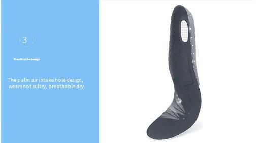 Breathable Moisture-Wicking Shock-Absorbing Gel Insoles For Men & Women - EVA Memory Foam Cushion For Running, Basketball, Hiking_voghion.com