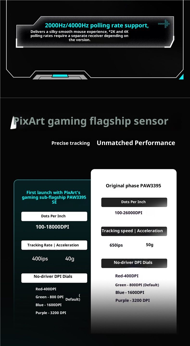Digitex VXE Dragonfly R1 Star Flash Kabellose Bluetooth-Maus Gaming Office E-Sport Lange Akkulaufzeit Ultraleicht_voghion.com