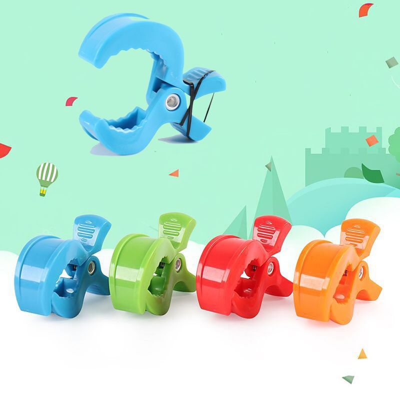 2 piezas de pinzas para cochecito de bebé, pinzas de cocodrilo, ganchos portátiles para cochecito de bebé, clips para asiento de coche, accesorios para cochecito de bebé_voghion.com
