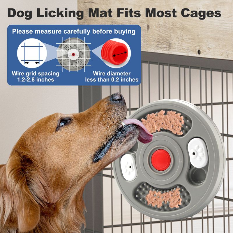 Neu Lecken Platte Verstecken Lebensmittel Haustier Spielzeug Langeweile Relief Training Intelligenz Langsam Feeder Abschließbar Hund_voghion.com