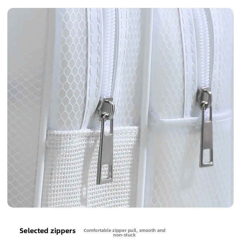Bolsa de cosméticos de gran capacidad, bolsa de almacenamiento, bolsa de viaje portátil con separación seca y húmeda, bolsa de aseo para cosméticos._voghion.com