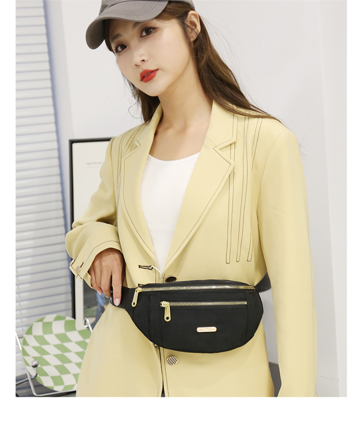 Moud Populär Fraen Taillebeutel Oxford Stoff Broscht Cross Body Bag Broschtbeutel_voghion.com