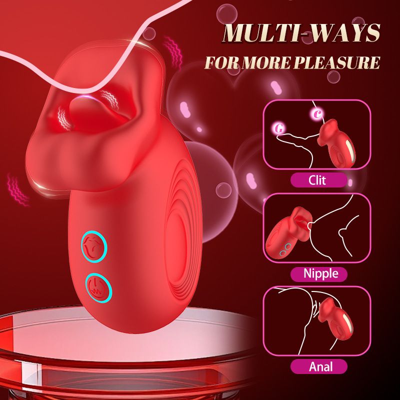 Kiss Fun Duckbill Bite Massagestab Masturbator Vibrator Weibliches Massagegerät Silikon Aufladen Sexspielzeug_voghion.com
