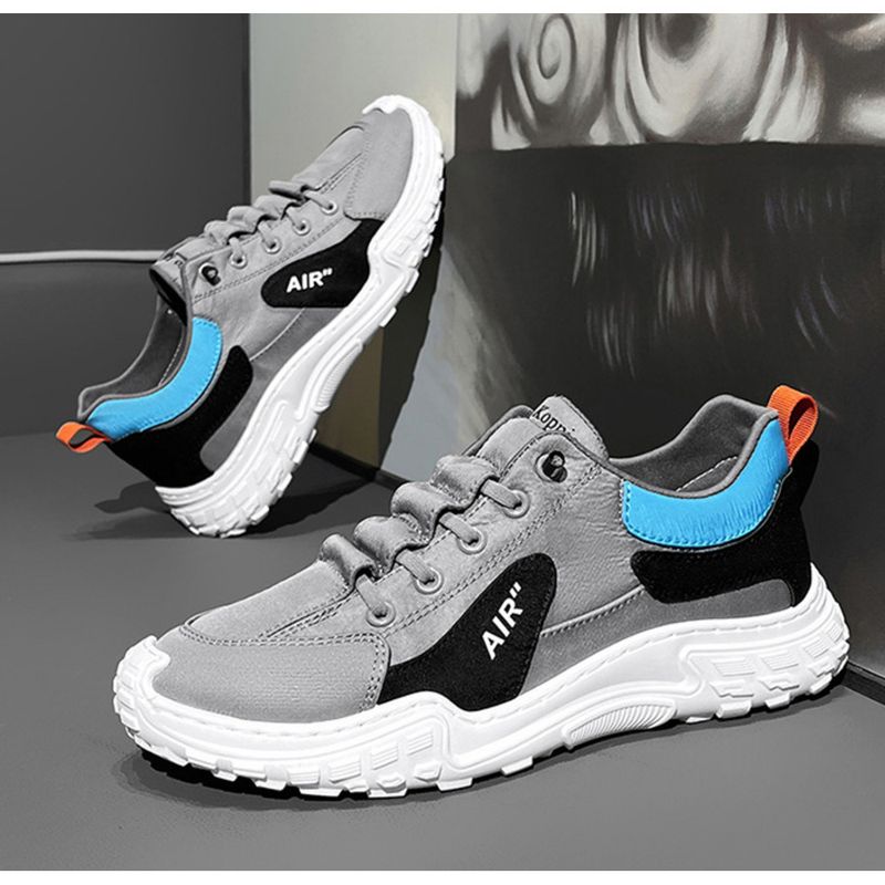 Sommer Neue Low-top Casual Mesh Tuch Atmungsaktive herren Schuhe Mode Komfortable Weichen sohlen Board Schuhe Herren mode Schuhe_voghion.com